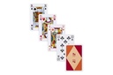 CARTES A JOUER COMPÉTITIONS ORANGES - DESIGN ANGLAIS
